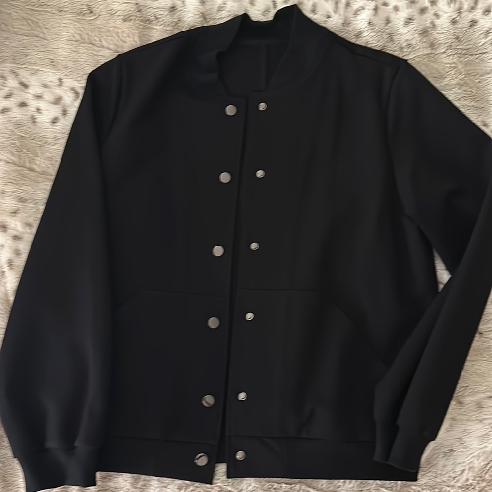 LIT oversized bomber jacket